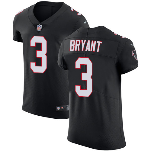 Nike Falcons #3 Matt Bryant Black Alternate Men's Stitched NFL Vapor Untouchable Elite Jersey - Click Image to Close